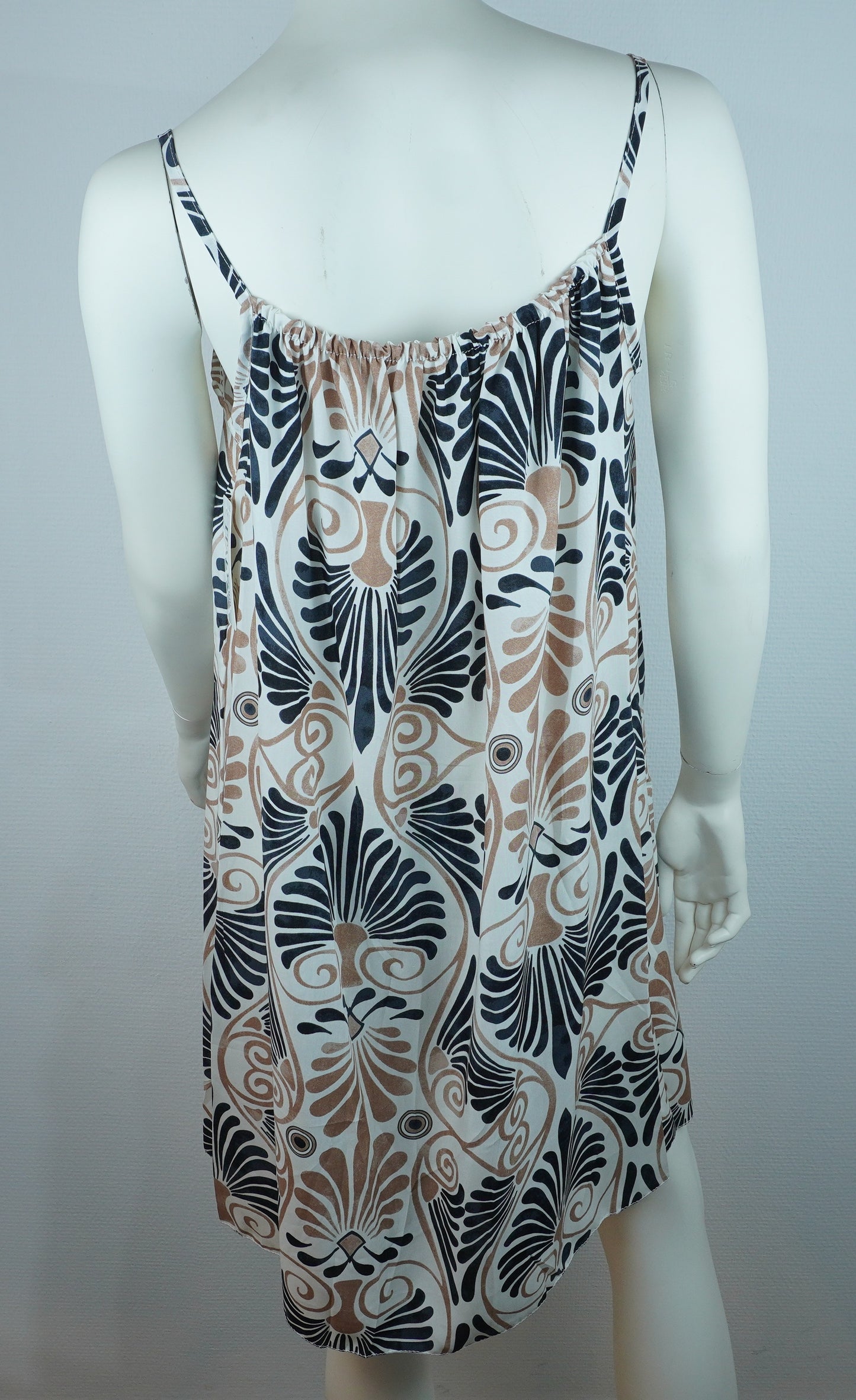Sommerkleid Art Déco Rückansicht