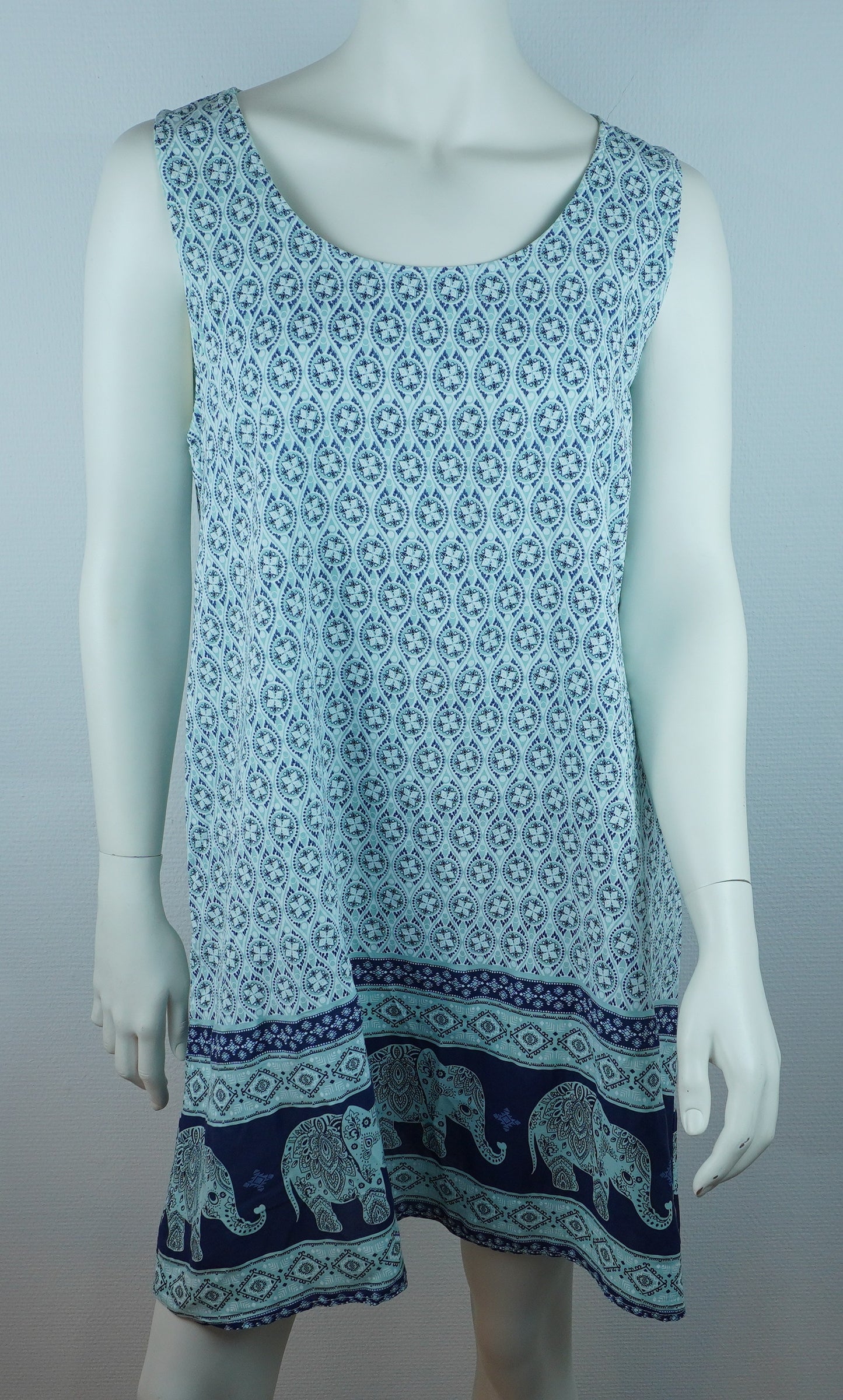 Sommerkleid Maya Mint – Vorderseite