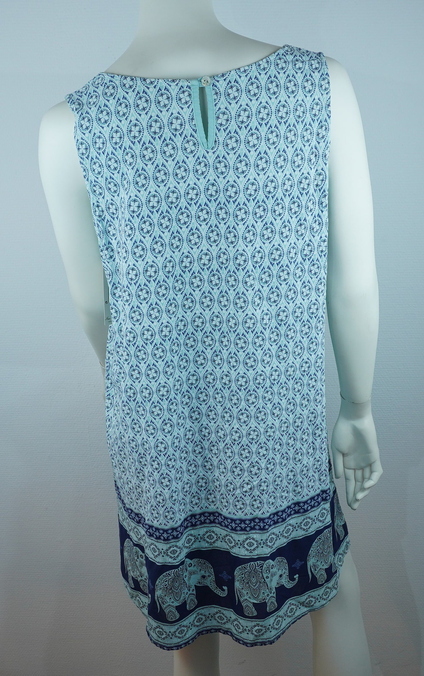 Sommerkleid Maya Mint – Rückseite