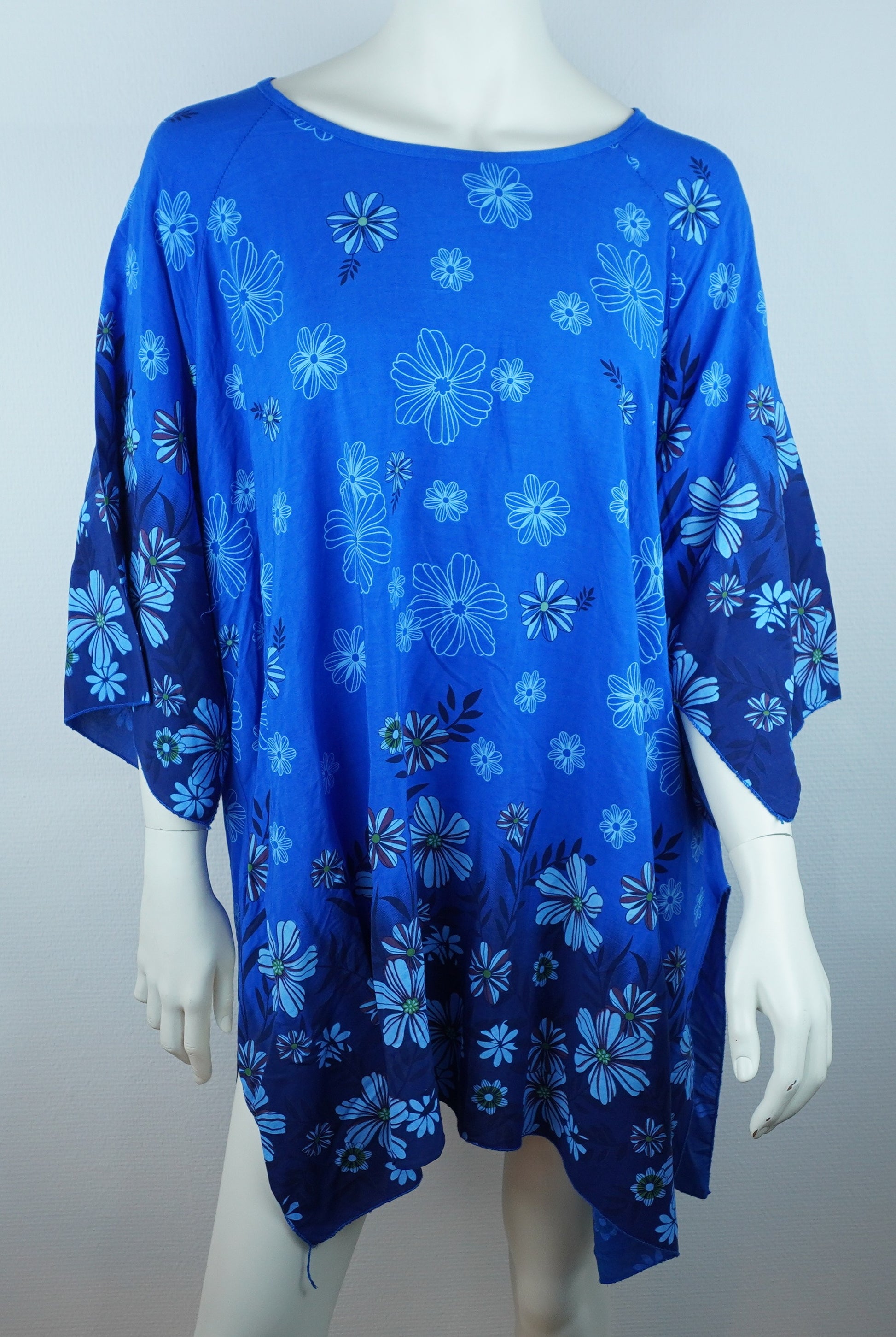 Tunika Raya Royalblau – Vorderseite