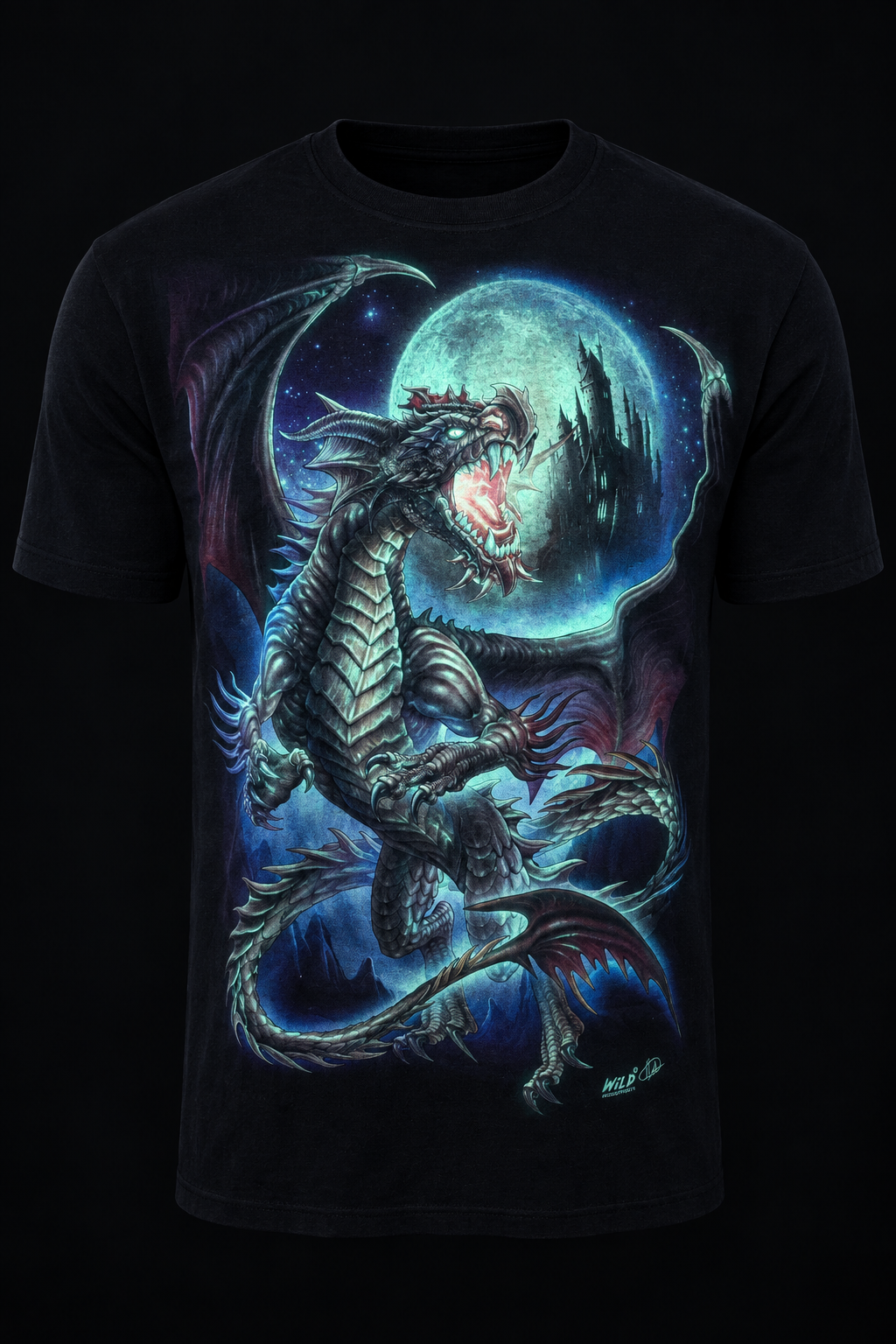 KI-Visualisierung des möglichen Glow-in-the-Dark-Effekts, tatsächliche Leuchtwirkung kann abweichen