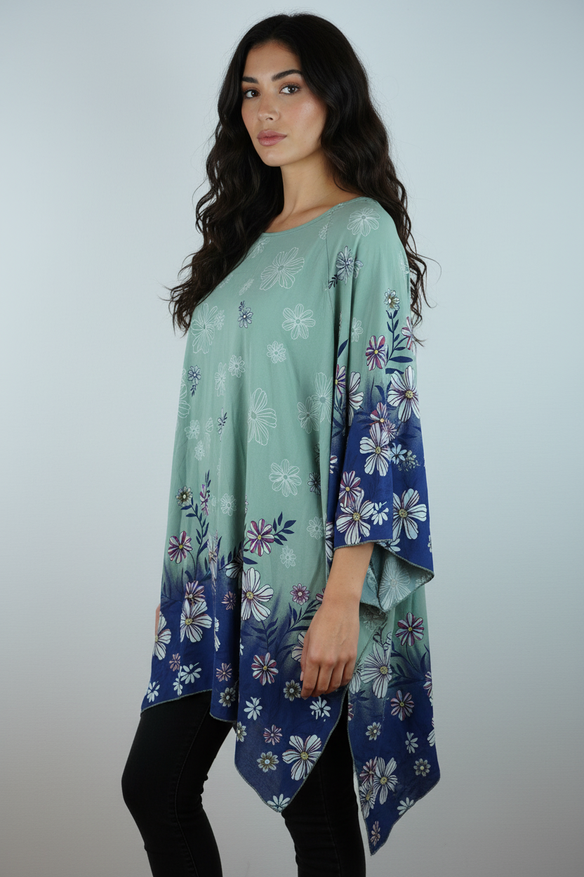 Tunika Raya Salbeigrün – KI Seite
