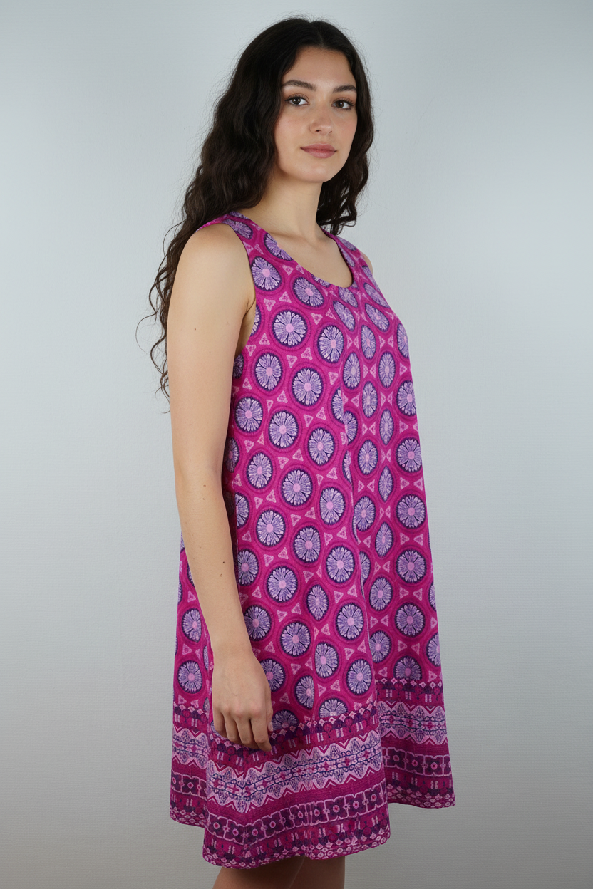Sommerkleid Nala Pink – KI Seite