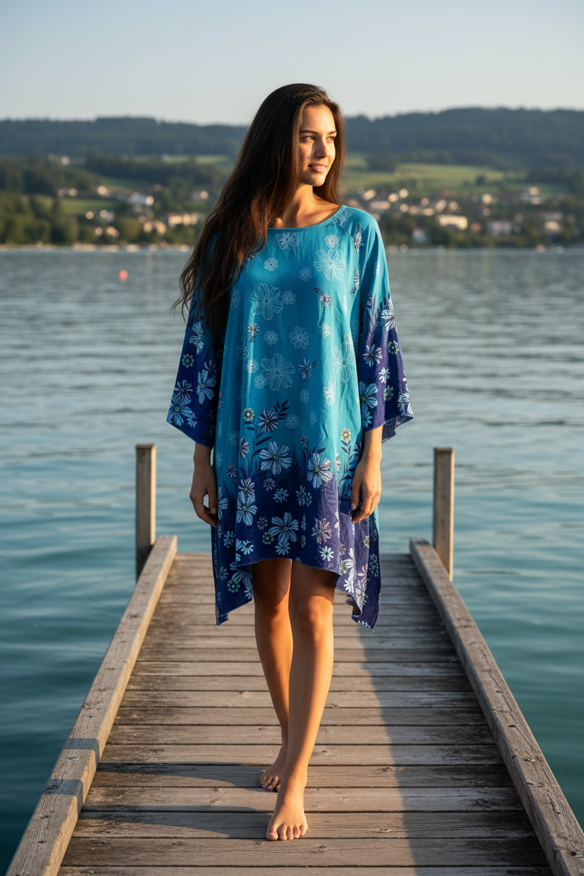 Tunika Raya Türkis – Bodensee Lifestyle