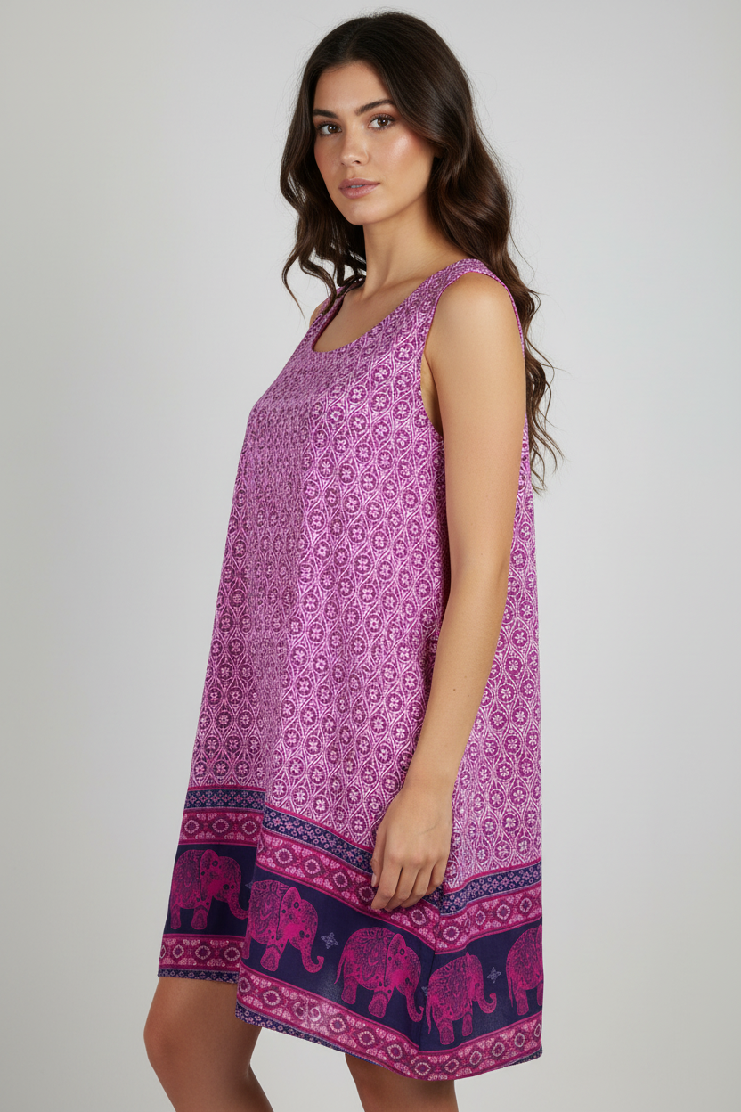 Sommerkleid Maya Pink – KI Seite