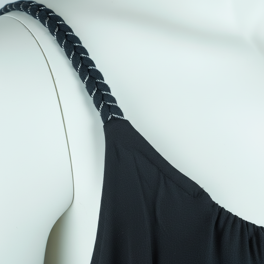 Sommerkleid Malia – Detailshot Flechtträger