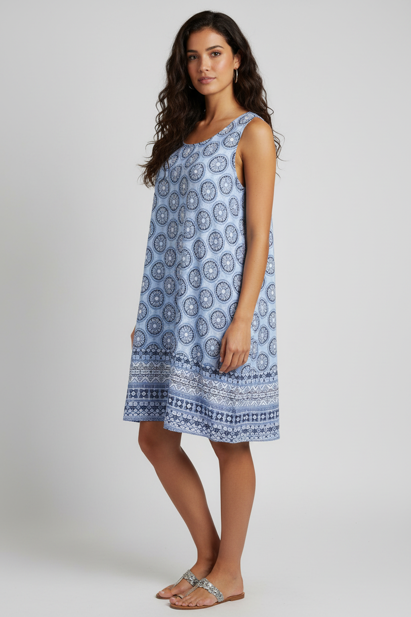 Sommerkleid Nala Hellblau – KI Seite