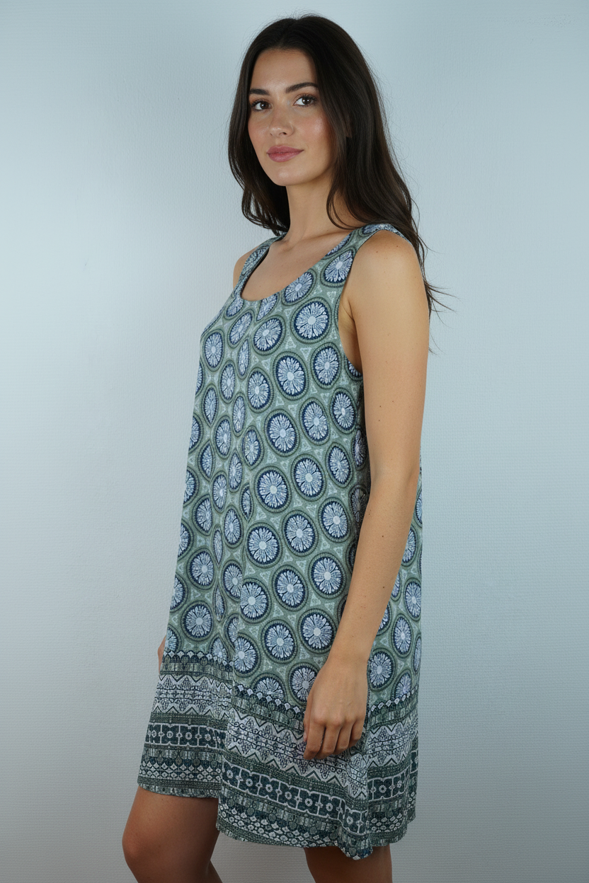 Sommerkleid Nala Grau – KI Seite