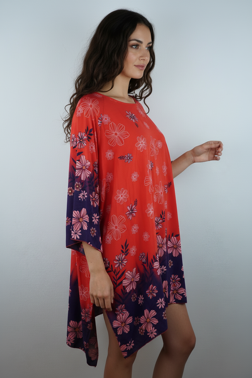 Tunika Raya Rot/Violett – KI Seite